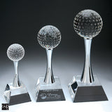 Golf Trophy with Slender Body